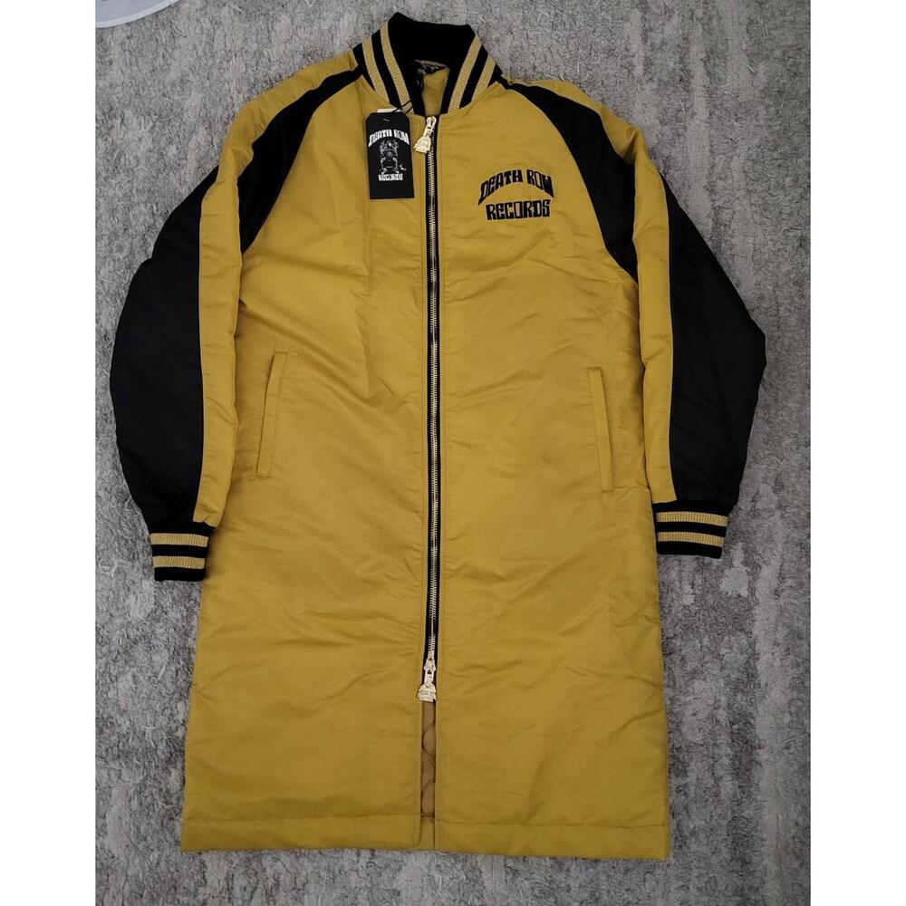 NEW Death Row Records Men’s Long Bomber Limited Edition Jacket Sz L Snoop Dogg
